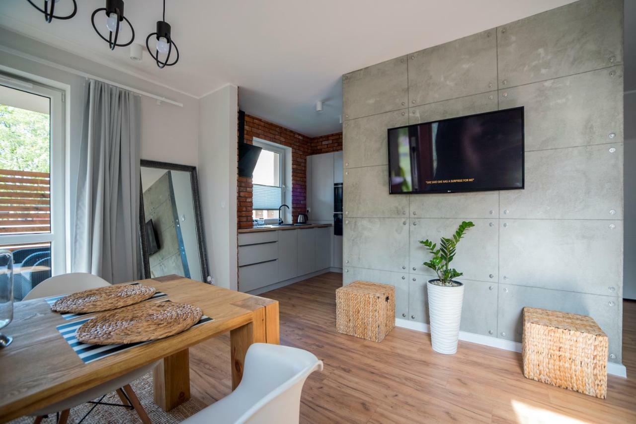 Ferienwohnung Przystan I Ostróda Exterior foto